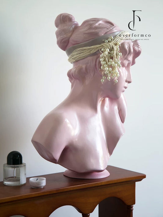 Pearl Muse Blush Sculpture