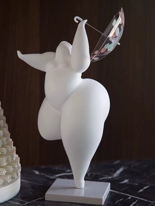 Umbrella Belle Curvy Sculpture