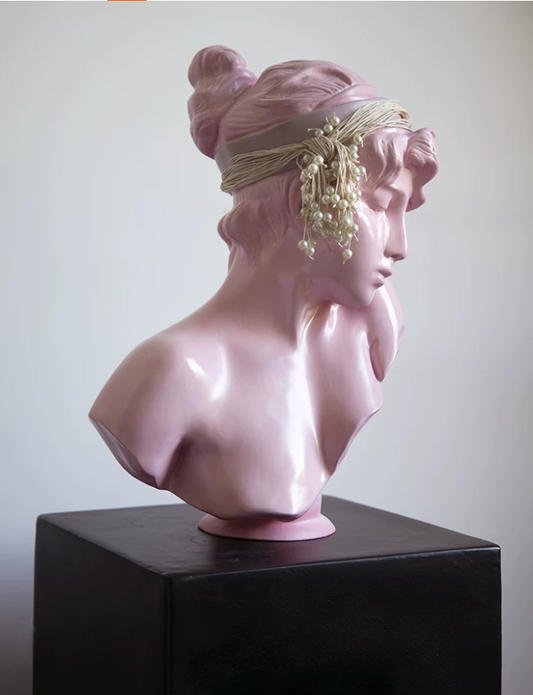 Pearl Muse Blush Sculpture
