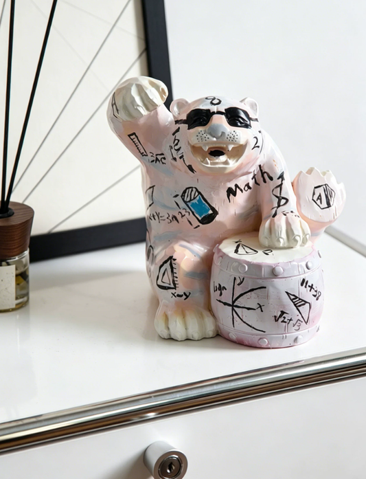 Graffiti Jungle Tiger Sculpture