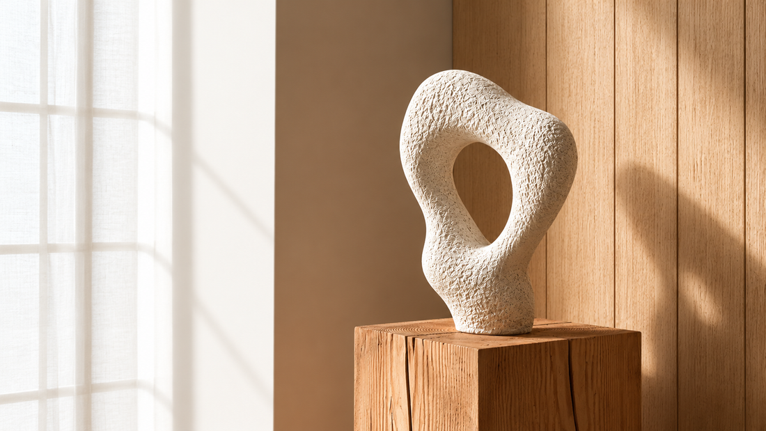 Where Contemporary Ceramic Sculpture Meets Emotional Interior Design