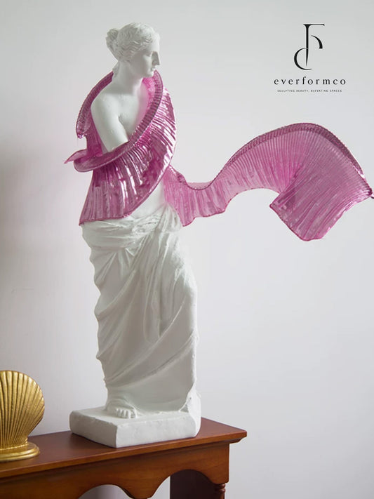 Velvet Ribbon Venus Art Statue